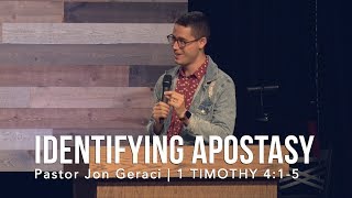 1 Timothy 415 Identifying Apostasy [upl. by Martinelli410]