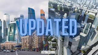 Moscow Updated Skyscrapers  News 20222030 [upl. by Reinke31]