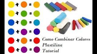 Como combinar colores con plastilina [upl. by Procter33]