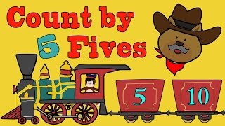 Count by fives  Skip counting songs  The Singing Walrus [upl. by Iveson991]