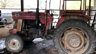 Massey Ferguson 165 engine rebuildrestoration Pt1 [upl. by Alphonso]