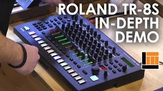 Roland TR8S Rhythm Performer InDepth Demo [upl. by Aronid]