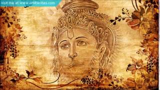 Instrumental  Hanuman Chalisa Sitar Flute amp Santoor [upl. by Mercie]