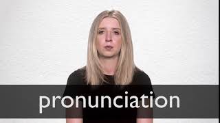 How to pronounce PRONUNCIATION in British English [upl. by Renferd]