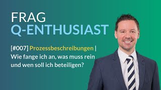 Prozessbeschreibung  Format Aufbau und Inhalt [upl. by Engen700]