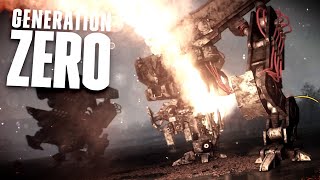 THERE IS NO SURVIVING THESE NEW MACHINES  Massive Airbase Battle  Generation Zero Gameplay [upl. by Schram115]