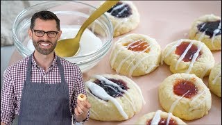 Thumbprint Cookies  Preppy Kitchen [upl. by Adamsun]