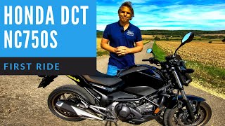 2018 Honda NC750S DCT  First Ride  Review  NC750S [upl. by Hodgkinson748]