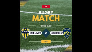 Rugby  USON NeversASM Clermont [upl. by Hannie]