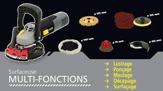 Surfaçeuse multifonctions FARTOOLS [upl. by Wolbrom]