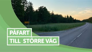 Ta körkort  Påfart till större väg [upl. by Thay186]