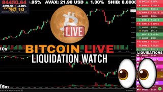 🔴 Bitcoin LIVE Chart amp Liquidation Watch [upl. by Enyad97]