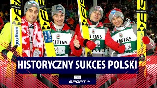 KLINGENTHAL 2016 PIERWSZY WYGRANY KONKURS POLSKIEJ DRUŻYNÓWKI ŻYŁA STOCH KUBACKI KOT [upl. by Rehpotsirhcnhoj]