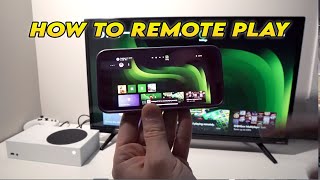 How to Remote Play Using Your Xbox Series XS  Your Phone [upl. by Mraz]