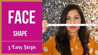 How To Measure Your Face Shape Quickly amp Easily [upl. by Niliram]