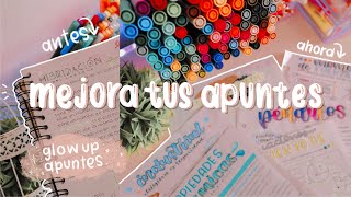 MEJORA tus APUNTES para tus CLASES 📝✨ [upl. by Nonnah]