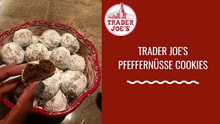 Trader Joes Pfeffernüsse Cookies [upl. by Retsevlis933]