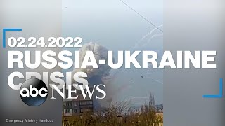 RussiaUkraine Crisis February 24 2022 [upl. by Lika]