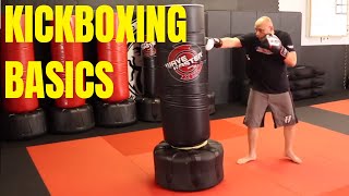 KICKBOXING FUNDAMENTALS Basic Kickboxing Techniques To Get You Started [upl. by Enitselec601]