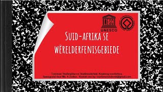 GR 12 UNESCO WERELDERFENISTERREINE IN SUID AFRIKA [upl. by Oemor]