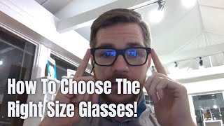 How To Find The Right Size Glasses [upl. by Maureen]