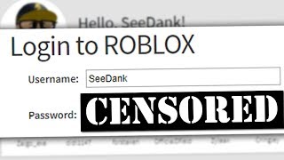 GIVING OUT MY ROBLOX PASSWORD [upl. by Gnehc]