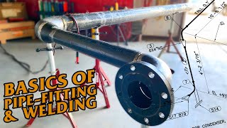 Basics of Pipefitting and Welding  How to Fabricate a Spool [upl. by Zahara]