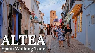 Altea Spain  4K Walking Tour 2023 [upl. by Babbette725]