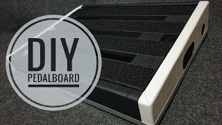 Guitar Pedalboard MAKING  DIY PEDALBOARD [upl. by Ruphina255]