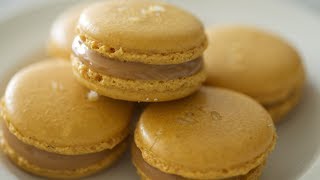 Salted Caramel Macarons  Byron Talbott [upl. by Cone]