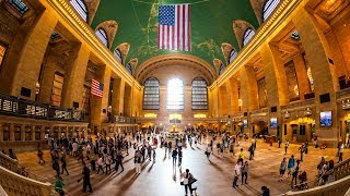 Walking Tour of Grand Central Terminal — New York City 【4K】🇺🇸 [upl. by Donelson179]