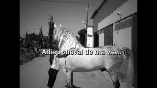 Adieu cheval de ma vie [upl. by Eimoan]