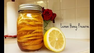 Lemon And Ginger Honey  Simply Mamá Cooks [upl. by Mmada]