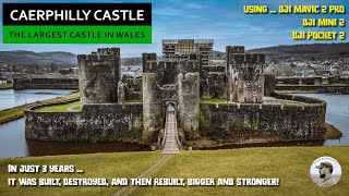 Caerphilly Castle  The Largest in Wales 2nd in Britain [upl. by Neeuq128]