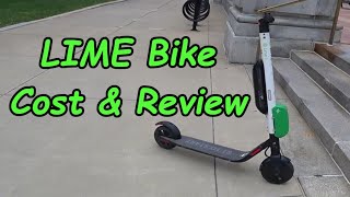 How Does Lime Scooter Work And Review [upl. by Yendor277]