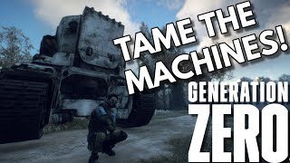 GENERATION ZERO  How To FULLY DISARM The Machines [upl. by Alenas615]