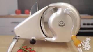 Graef The H9 is a manually operated slicer in retro design [upl. by Gwen]