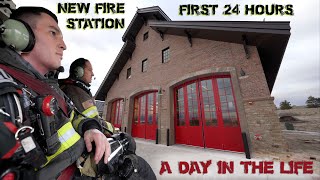 First 24 Hours in a New Fire Station  A Day in the Life [upl. by Nitsew]