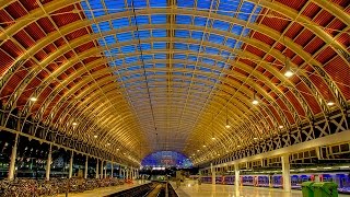 A Walk Around Londons Paddington Railway Station [upl. by Nwhas]