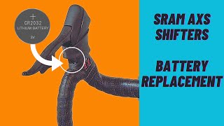 SRAM AXS Shifter Battery Replacement [upl. by Whitcher]