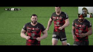 CLERMONT  TOULOUSE sur Rugby 25 [upl. by Viviene159]