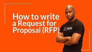 How to write a Request for Proposal RFP [upl. by Aicemat538]