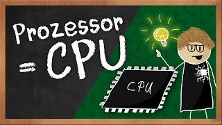 Wie funktioniert ein Prozessor CPU Erklärvideo von BYTEthinks [upl. by Analat681]