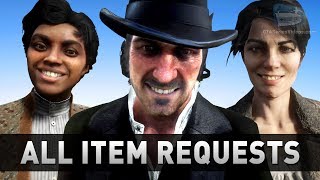 Red Dead Redemption 2  All Item Requests amp Locations Errand Boy Trophy [upl. by Adianes]