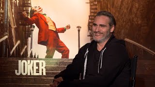 Why Joaquin Phoenix Wanted to GAIN Weight for Joker  Full Interview [upl. by Amhser]