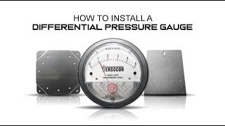 Differential Pressure Gauge Installation [upl. by Yram]