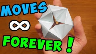 How To Make a Paper MOVING FLEXAGON  Fun amp Easy Origami [upl. by Aicinat]