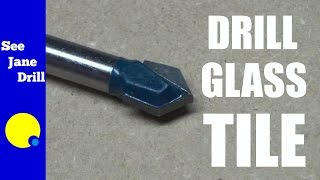 How to Drill into Glass Tile [upl. by Shaylynn277]