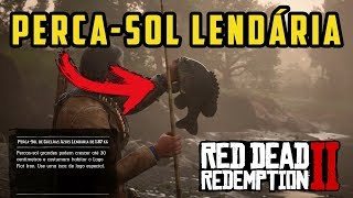 RED DEAD REDEMPTION 2 – PERCASOL DE GUELRAS AZUIS LOCALIZAÇÃO DE PEIXES LENDÁRIOS  RDR2 100 [upl. by Miarfe]