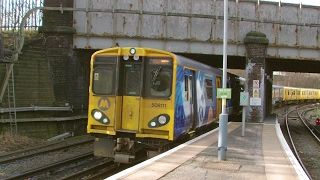 Half an Hour at 216  Birkenhead North Station 1022017  Class 507 508 terminus [upl. by Manlove]